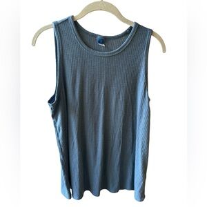 Old Navy Luxe Sleeveless Ribbed Top l Medium